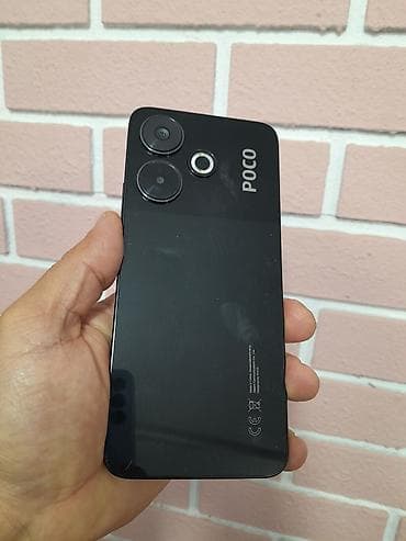 samsung telfonlar: Poco M6, 256 GB, rəng - Qara, Sensor — 3