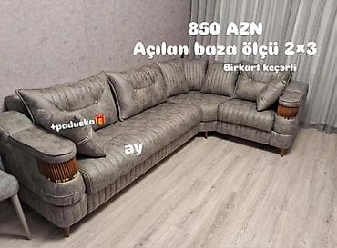 krep parca: Künc divan, Qonaq otağı üçün, Parça, Bazalı, Açılan, Kitab — 1