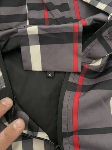 Женская обувь: Məhsul: Kapüşonlu yüngül küləkkeş (windbreaker) - Rəng və naxış: Boz — 5