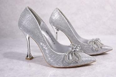 danilov ayaqqabi: Ölçü: 37, rəng - Gümüşü, İşlənmiş — 1
