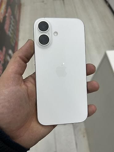 IPhone 16, 128 GB, Ağ, Simsiz şarj