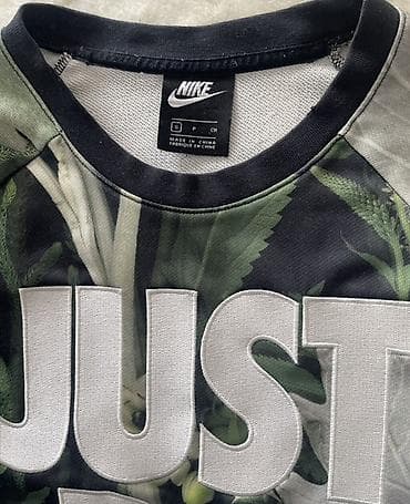 ağ kofta: Svitşot, Nike, S, rəng - Yaşıl — 2