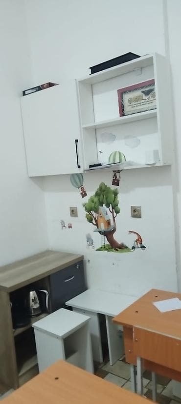 Dolablar yaxşı vəziyyətdə divarda asılan 35 m, boz rəng olan 40