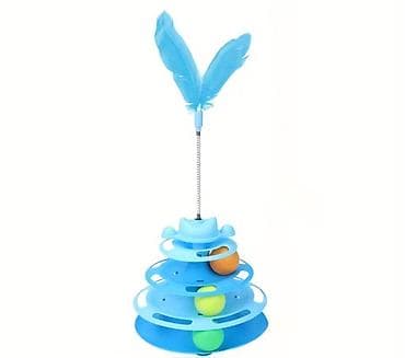 toy sacları: Продам игрушку для кошки 🐱 Б/у, в хорошем состоянии. Игровой трек с — 1