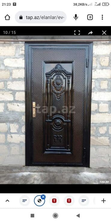 двери межкомнатные баку: 140 azn dən başlayan demir qapılar tək satılan qapılar 160 azn — 3