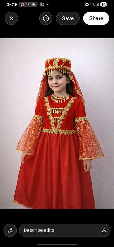 Milli geyimlər: Uşaq üçün milli geyim dəsti satilir Milli geyim. Milli paltar yeni — 1