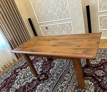 Mətbəx üçün, Açılmayan, Dördbucaq masa, 4 stul — 8