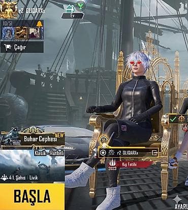 qelyan aparati satisi: PUBG Mobile oyun hesabı – r2 OLlQARXx Xüsusiyyətlər: - Səviyyə: 96 - — 1