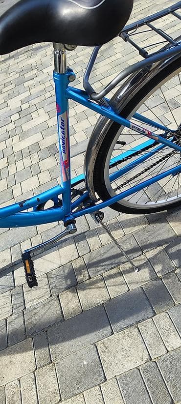 Şəhər tipli velosiped – STELS 28 - Rəng: metalik mavi, klassik aşağı — 8