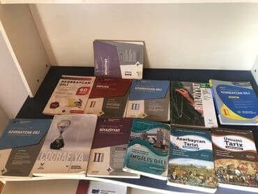 Bu dəst müxtəlif fənlər üzrə məktəb dərsliklərindən ibarətdir