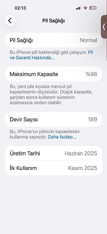 irşad iphone 16 pro: IPhone 16 Pro Max, 256 GB, Gümüşü, Qırıq — 3