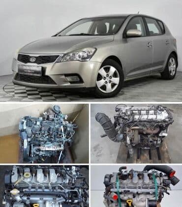 Мотор целиком и ГБЦ: Kia ceed 1.6 dizel və 1.4 benzin motor və digər hissələrinin satışı — 1