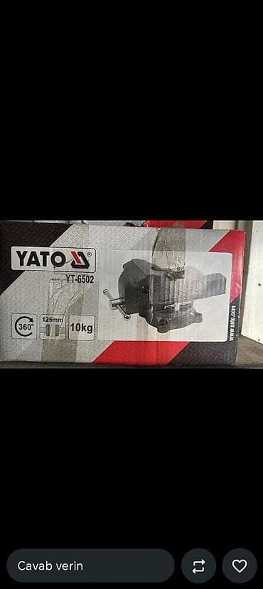 Məngənələr: YATO YT-6502 dəzgah biskvisi - Marka/model: YATO YT-6502 - Dönmə — 1