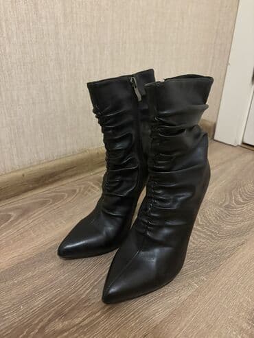 Botinka və botilyonlar: Ölçü: 36, rəng - Qara, Yeni — 2