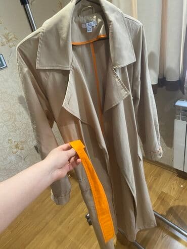 женские зимние плащи: Плащ, Ovs, M, цвет - Бежевый — 1