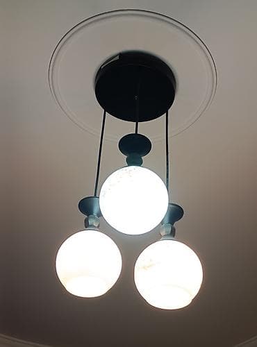 Çılçıraq, 3 lampa, Metal
