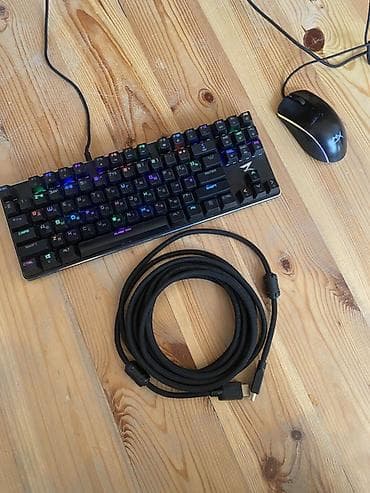 Oyun klaviaturası + siçan + HDMI kabeli dəsti - Klaviatura: Blade Pro
