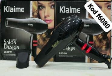 utu fenleri: Təzə gəldi qiymət endirimli KLM-5007 saç hava feni 2800 vatt Diqqət — 1