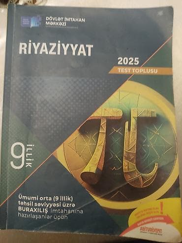 Testlər: Məhsul: Riyaziyyat 2025 – Test Toplusu (9 illik) - — 1