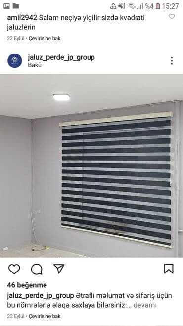 step deke: Jalüz pərdə ucuz sok qiymətlər bizdə 2 ya 3 günərzində hazırlama — 3