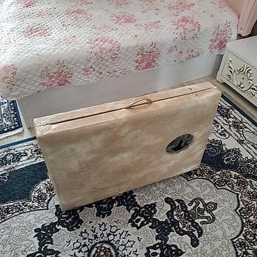 Portativ masaj/estetikada istifadə üçün qatlanan masa + metal dayaqlıq