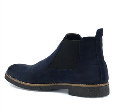 botinkalar 39: Zegeshoes Chelsea Kishi Botinkasi Mat Tund Qara Goy Reng Suet — 5