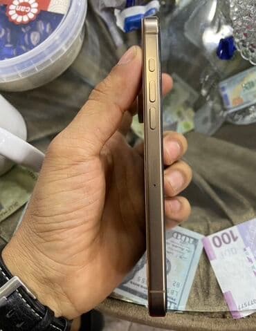 iphone 17 pro max qiymeti irşad: IPhone 16 Pro Max, 256 GB, Desert Titanium — 4