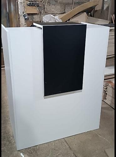 Sifarişlə ev mebeli: Resepsn masası – kompakt və funksional dizayn - Ölçü: təxmini 170 sm — 2