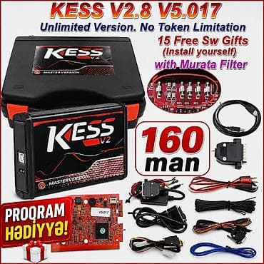 v class: "Kess" chip tuning cihazı. Kess V2 V5.017 EU Versiyası. SW V2.8 — 1