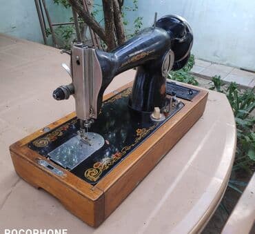 ручная швейна машина: Mexaniki tikiş maşını – klassik dizayn - Korpus: dözümlü metal — 1
