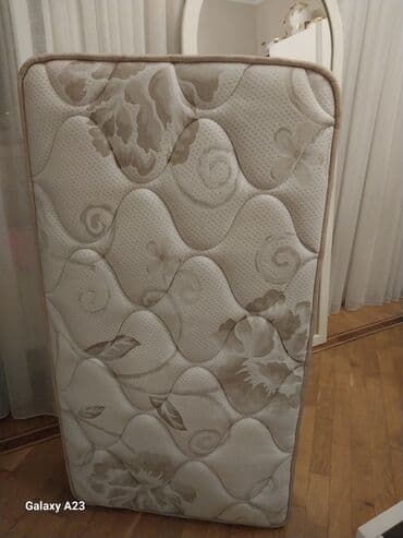 ватный матрас детский: Для девочки и мальчика, Новый, Кровать, С матрасом — 1