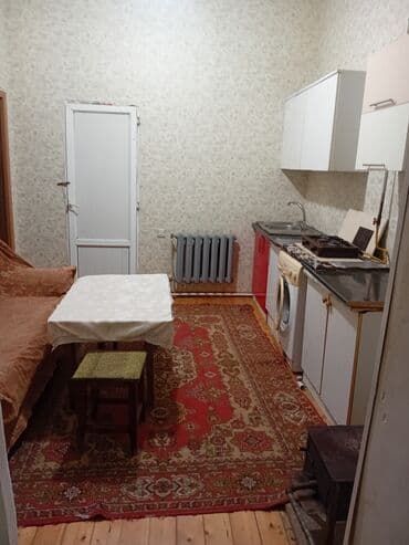 sarayda kiraye: Komsomolski dairəsinnən 1km məsafədə yerləşir.Həyət evidir.Bütün — 5