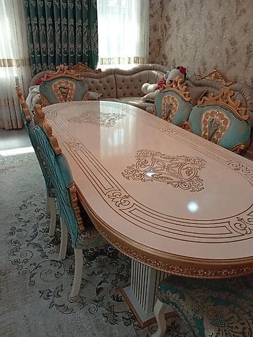 kəndir: Qonaq otağı üçün, Açılmayan, Oval masa — 2