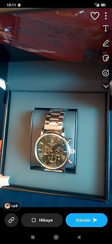 Наручные часы: Классические Комплекты с часами, цвет - Зеленый — 2