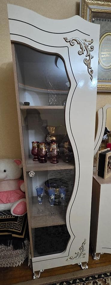 akvarum baliqlari: Künc divan dəsti - Forma: L‑şəkilli künc divan - Rəng: Tütünü/boz — 3