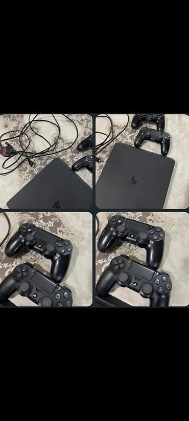 ayfon 14 mini: PlayStation 4 Slim oyun konsolu dəsti cox az islenib donmagi fln yoxdu — 1