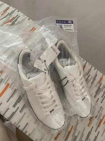 daban: Unisex ağ idman ayaqqabısı – Pull&Bear - Model: Snakers tipli — 5