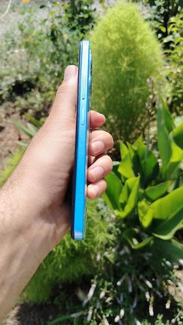 balaca telefon: Redmi Note 12, 128 GB, rəng - Mavi, Barmaq izi — 3