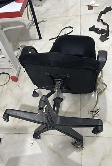 armada mebel: Təkərli, Qolları tənzimlənmir, Parça — 1