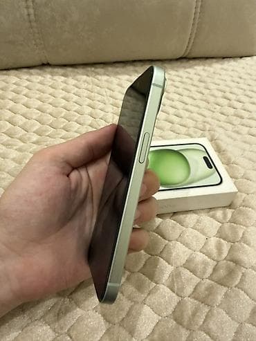 iphone s7: IPhone 15, 128 GB, Yaşıl, Face ID — 5