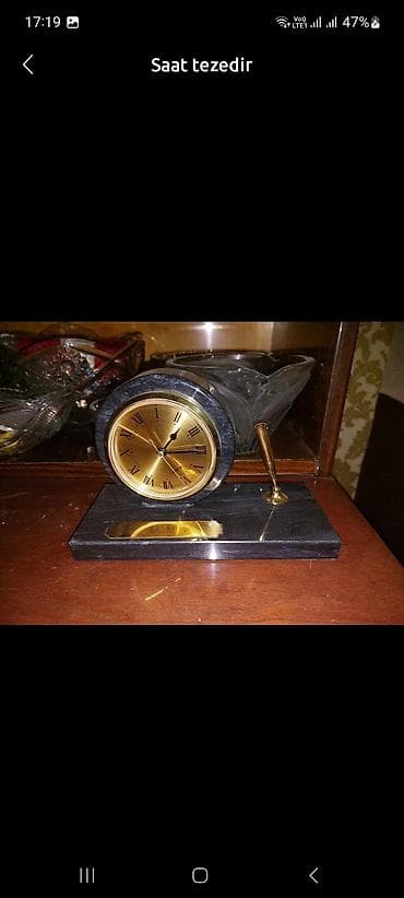 Süni güllər: Saat mermerdendir — 1