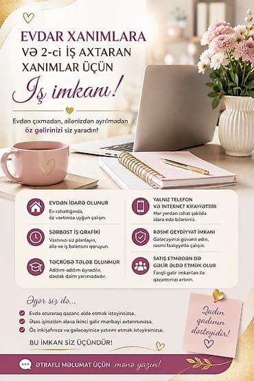 Marketoloq tələb olunur, İstənilən yaş