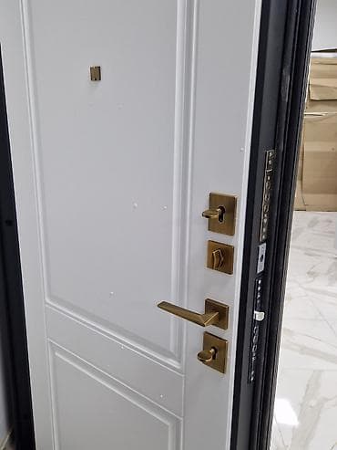 Quru inşaat materialları: Mənzil üçün Yeni Giriş qapısı 90x205 sm Glazok ilə, Zəmanətli, Ödənişli quraşdırma, Ödənişli çatdırılma — 4