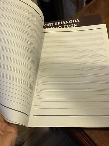 Məhsul: Fortepianoda Çalmaq üçün İbtidai Dərslik Kitabı + boş not — 4