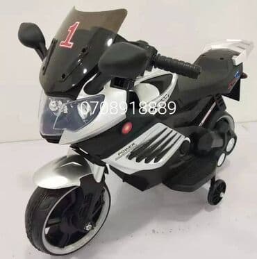 uşaq ücün maşınlar: Kiçik yaşlı uşaqlar üçün nəzərdə tutulmuş elektro motosiklet 4 yaşa — 1