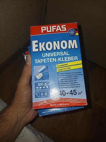 PUFAS EKONOM Universal divar kağızı yapışdırıcısı - İstehsal