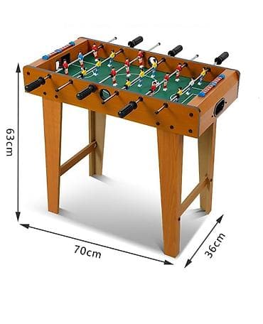 mini velo: Uşaq futbol stol oyunu – mini stolüstü foosball - Ölçülər: 70 x 36 x — 2