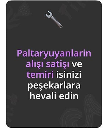 Meiset esyalrinin temiri