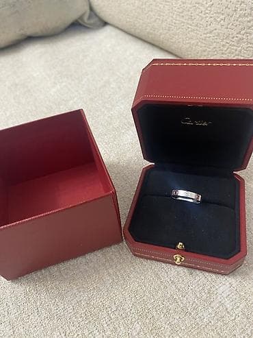 kolca: Alyans, Üzük, Cartier, Ağ qızıl, 750 Əyar, Qaşsız — 6