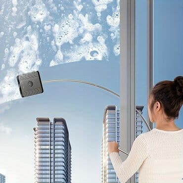 şüşə silen: Susə silən Wuwə silən Bu ikitərəfli U formalı teleskopik təmizləyici — 3